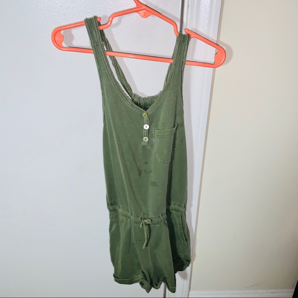 Green romper